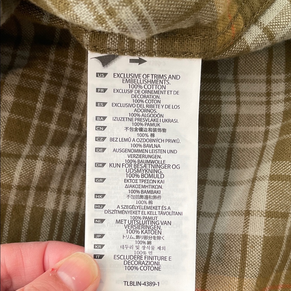 5.11 Tactical Men’s 2XL Green Plaid Rapid Entry Lester Heavy Weight Flannel - Picture 9 of 13
